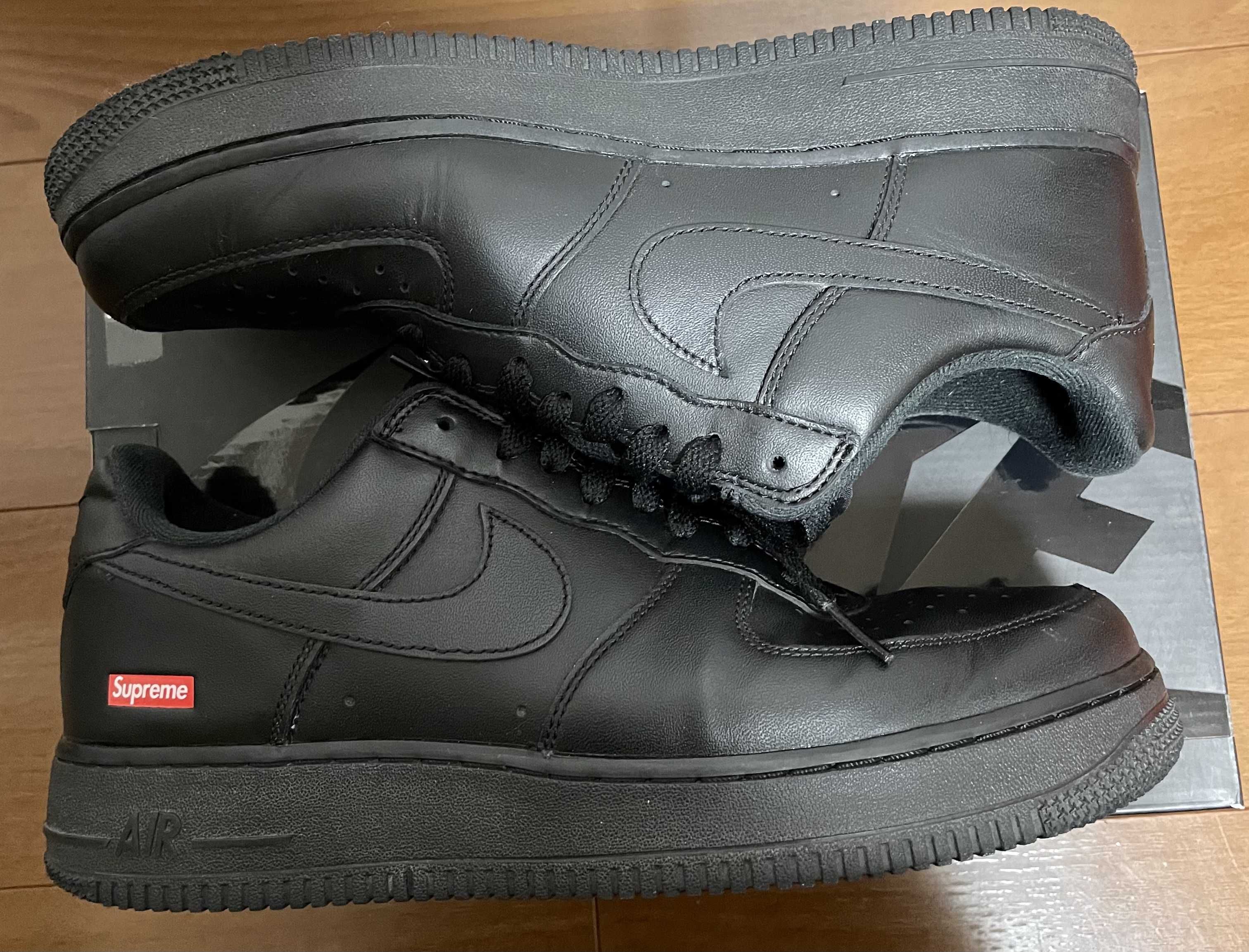 Supreme × Nike Air Force 1 Low "Black"