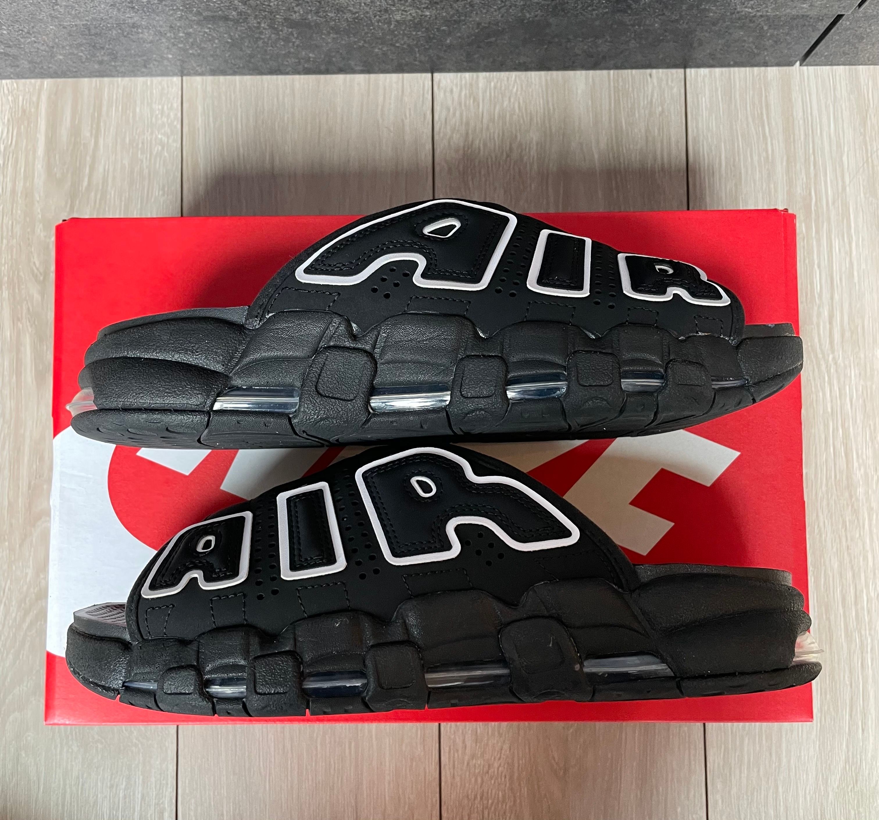 Nike Air More Uptempo Slide "Black" (DV2132-001/DV2137-001)