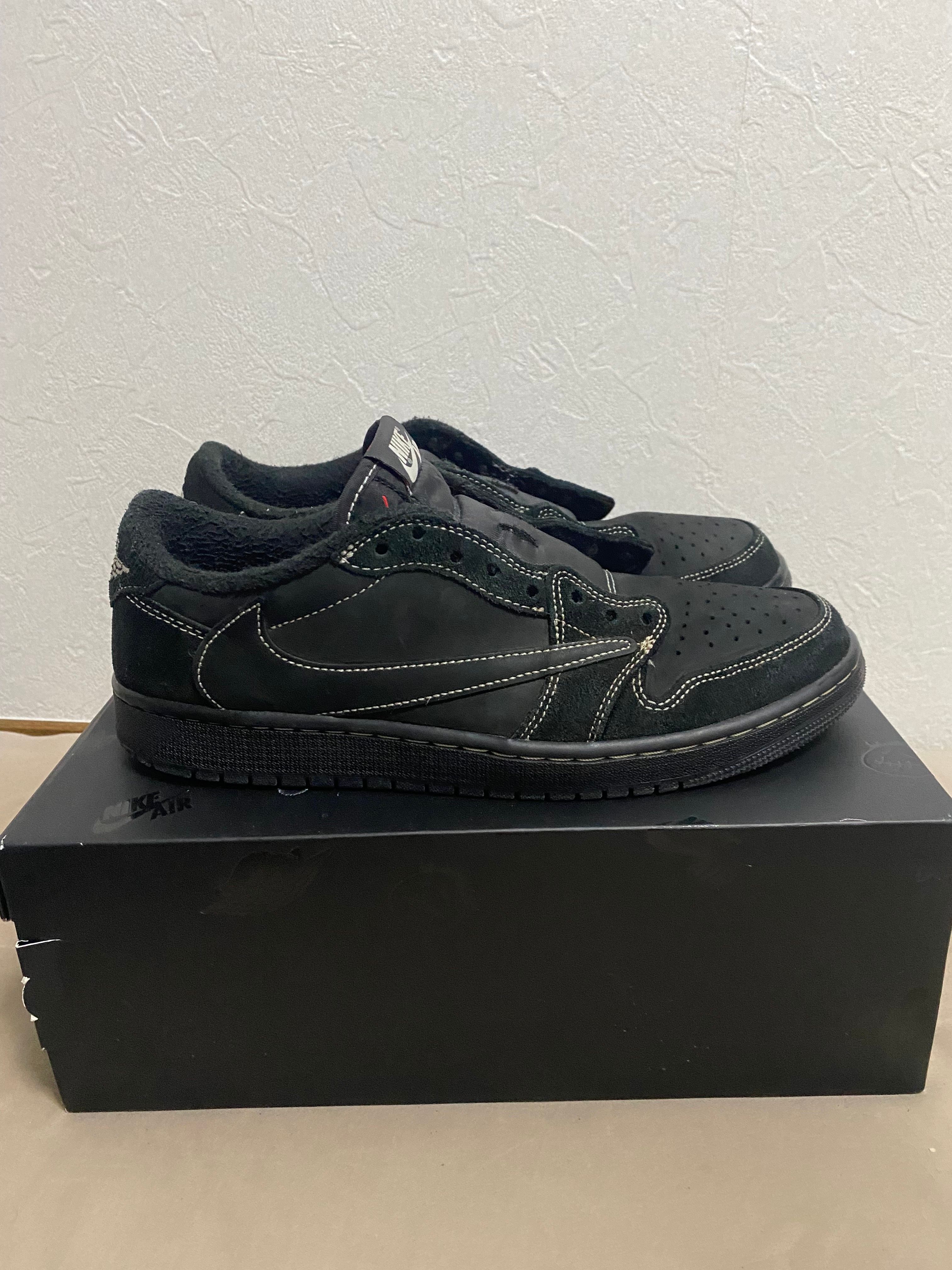 Travis Scott × Nike Air Jordan 1 Low OG SP "Black Phantom"
