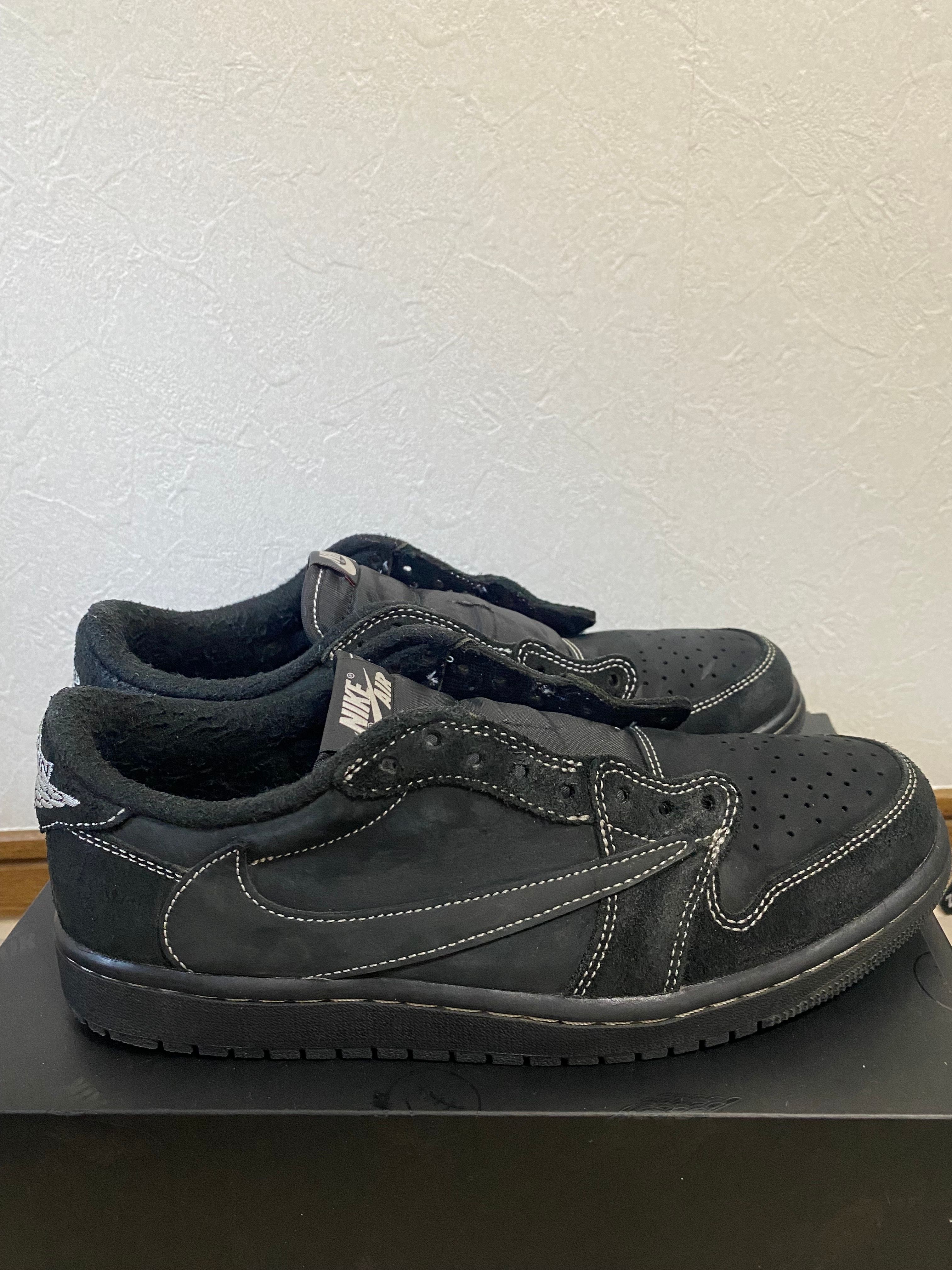 Travis Scott × Nike Air Jordan 1 Low OG SP "Black Phantom"