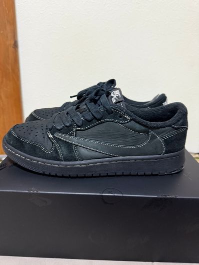 Travis Scott × Nike Air Jordan 1 Low OG SP "Black Phantom"