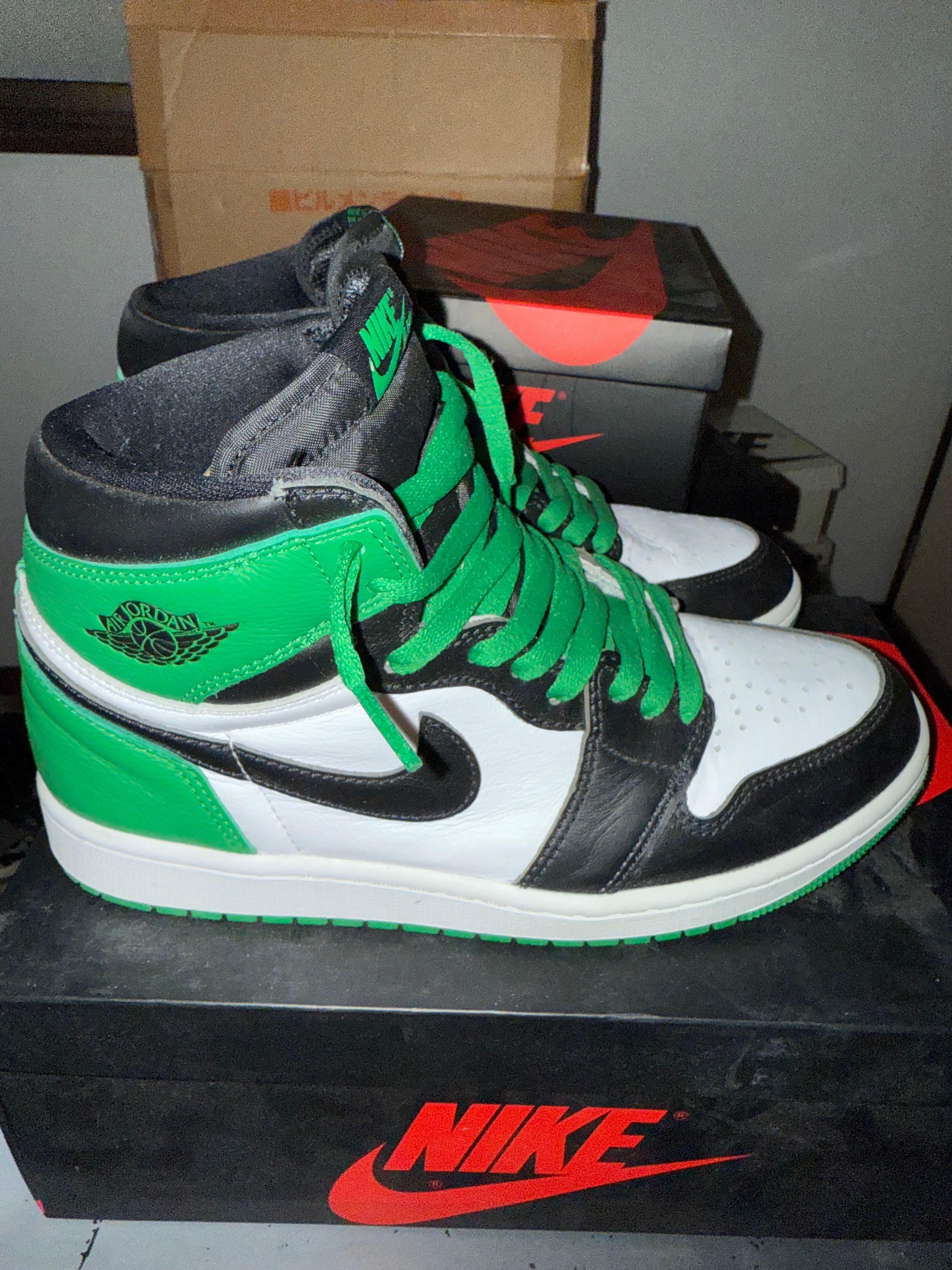 Nike Air Jordan 1 Retro High OG "Celtics/Black and Lucky Green" (2023)