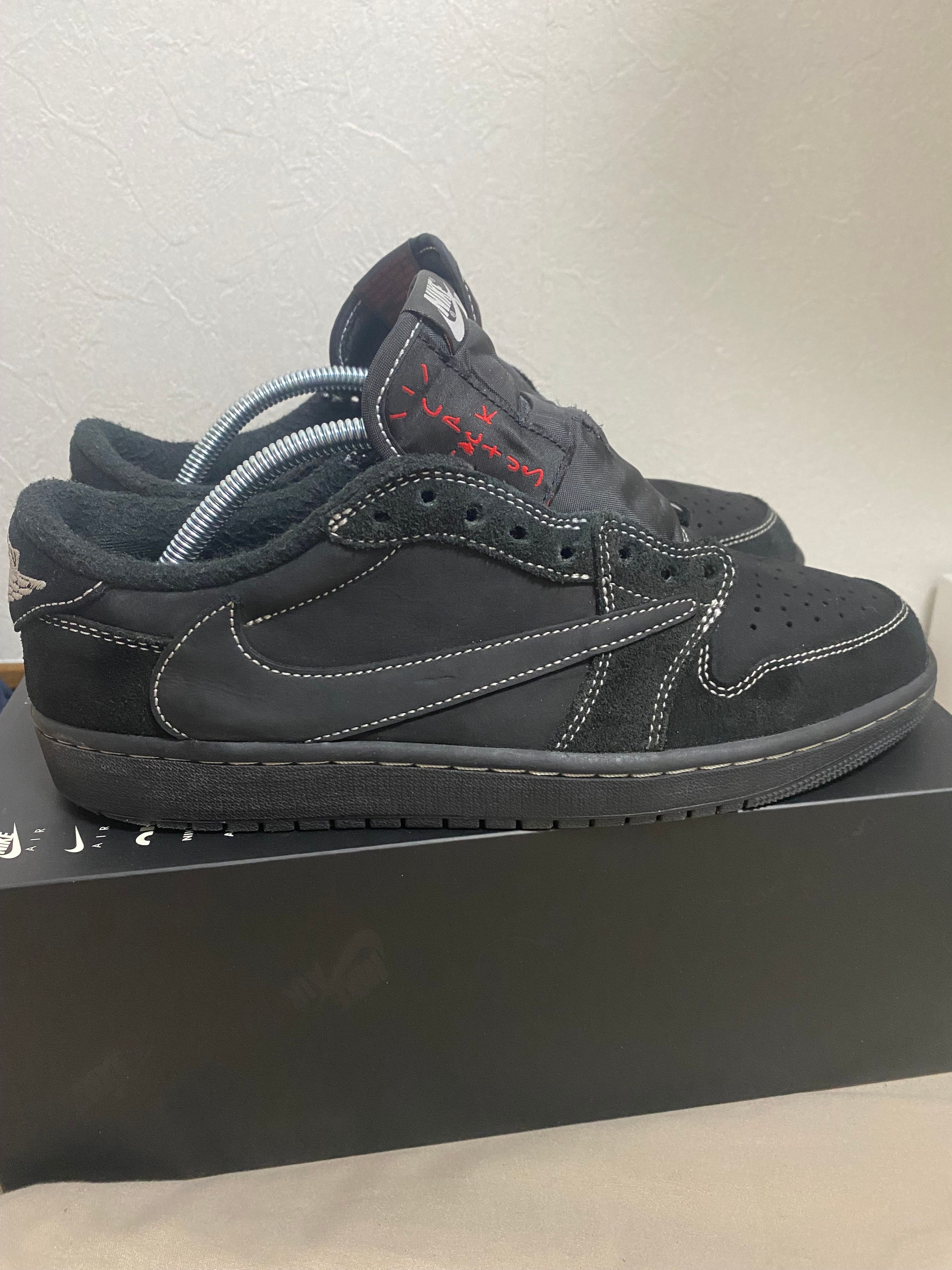 Travis Scott × Nike Air Jordan 1 Low OG SP "Black Phantom"