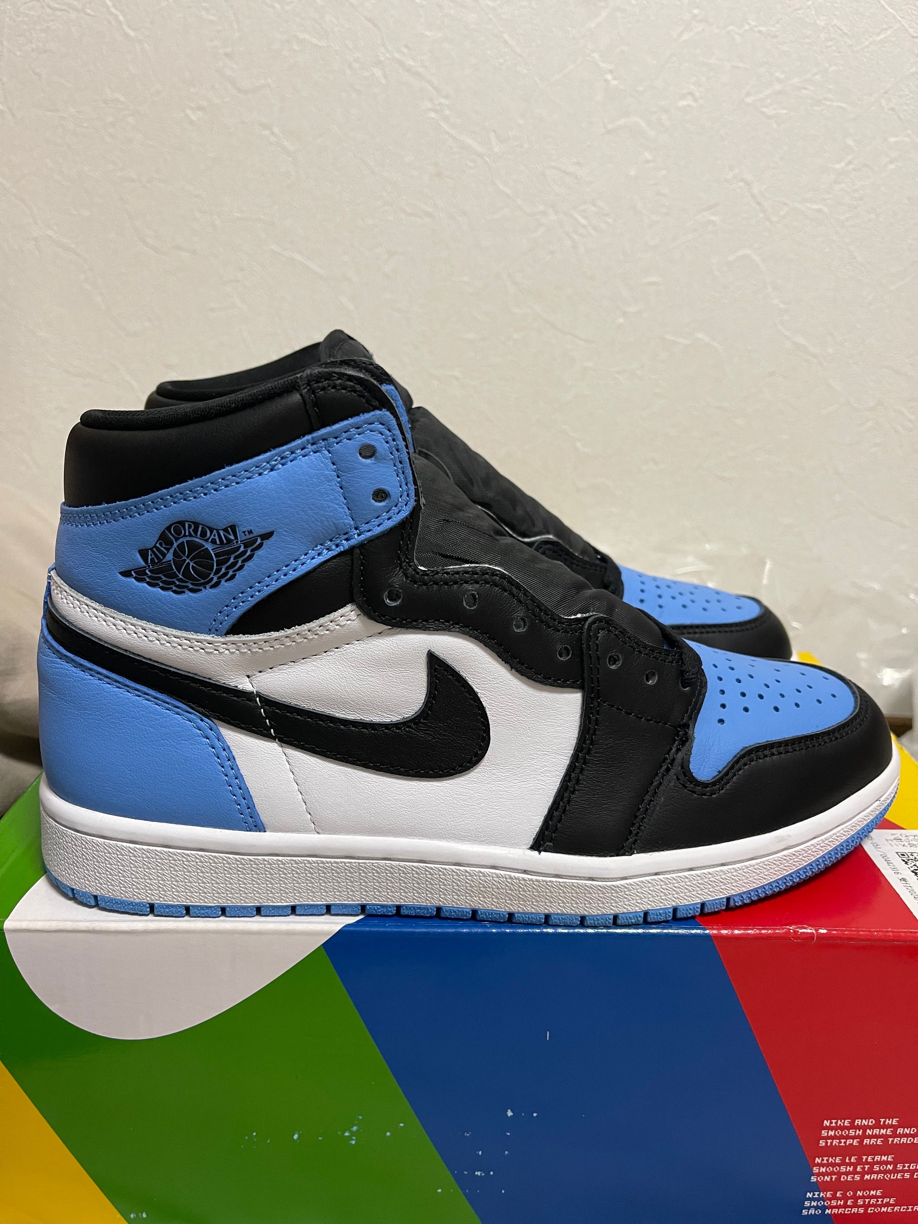 Nike Air Jordan 1 Retro High OG "University Blue/UNC Toe"