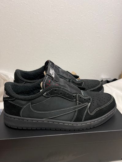 Travis Scott × Nike Air Jordan 1 Low OG SP "Black Phantom"