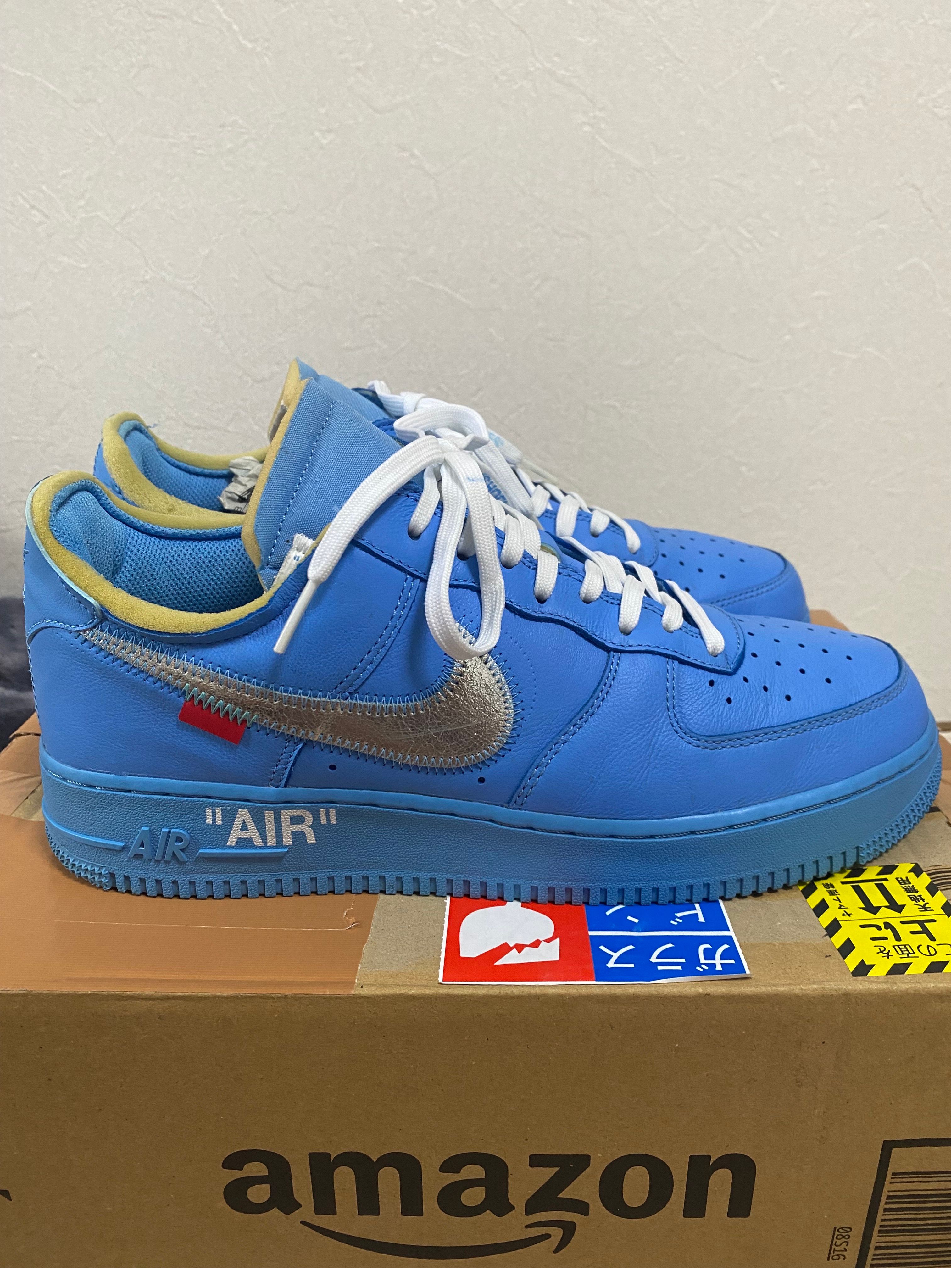 Off-White × Nike Air Force 1 Low "MCA University Blue"
