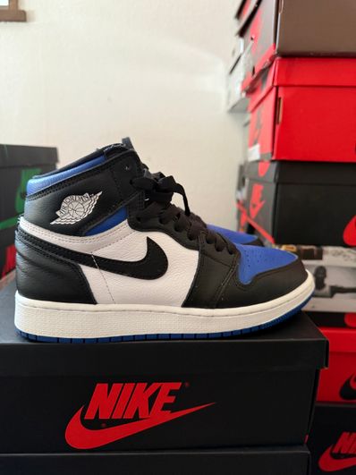 Nike GS Air Jordan 1 High "Royal Toe" (2020)