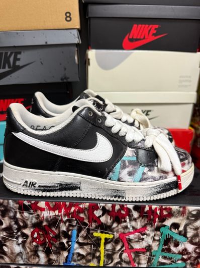 PEACEMINUSONE × Nike Air Force 1 Low Para Noise "Black" / G-DRAGON