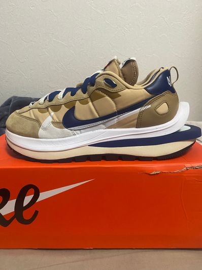 Sacai × Nike Vapor Waffle "Sesame And Blue Void"