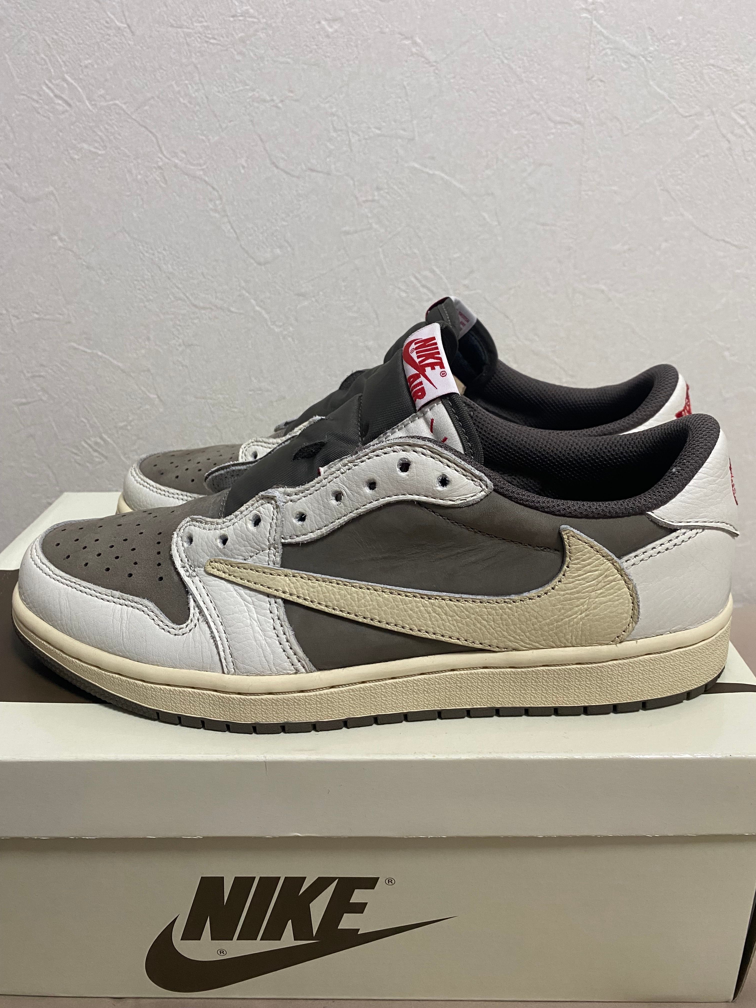 Travis Scott × Nike Air Jordan 1 Low OG SP "Reverse Mocha/Sail and Ridgerock"