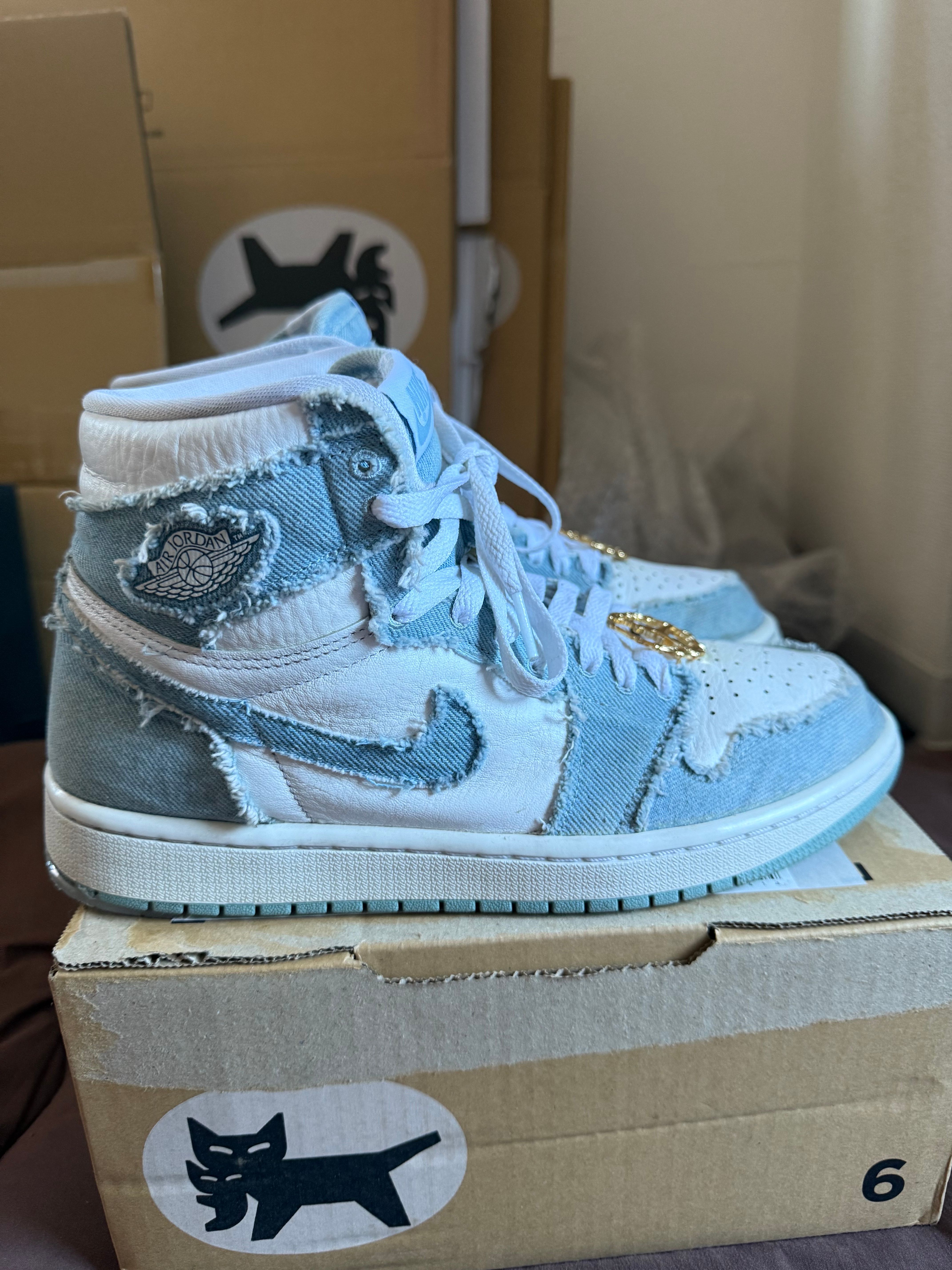Nike Women's Air Jordan 1 High OG "Denim"