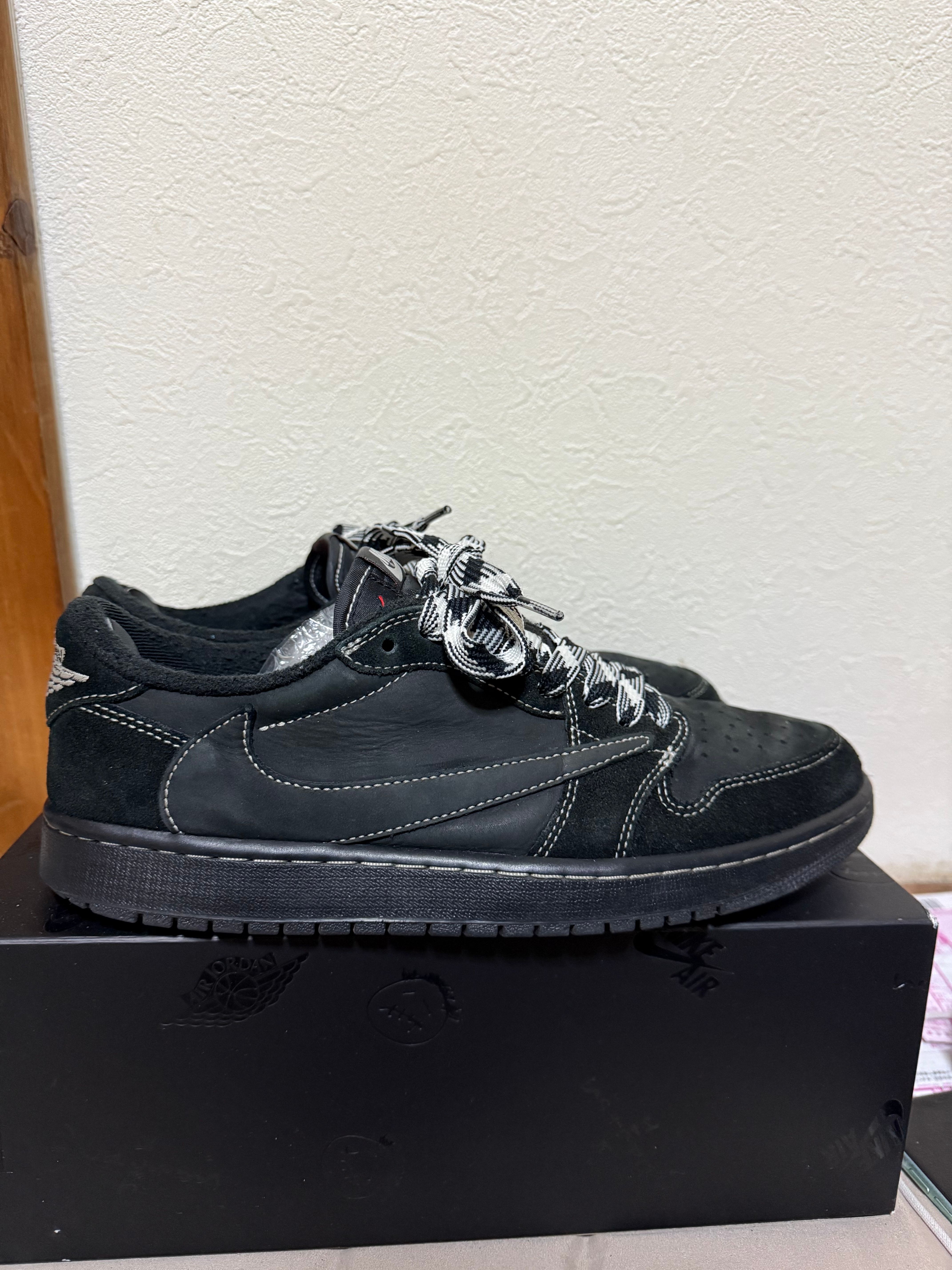 Travis Scott × Nike Air Jordan 1 Low OG SP "Black Phantom"