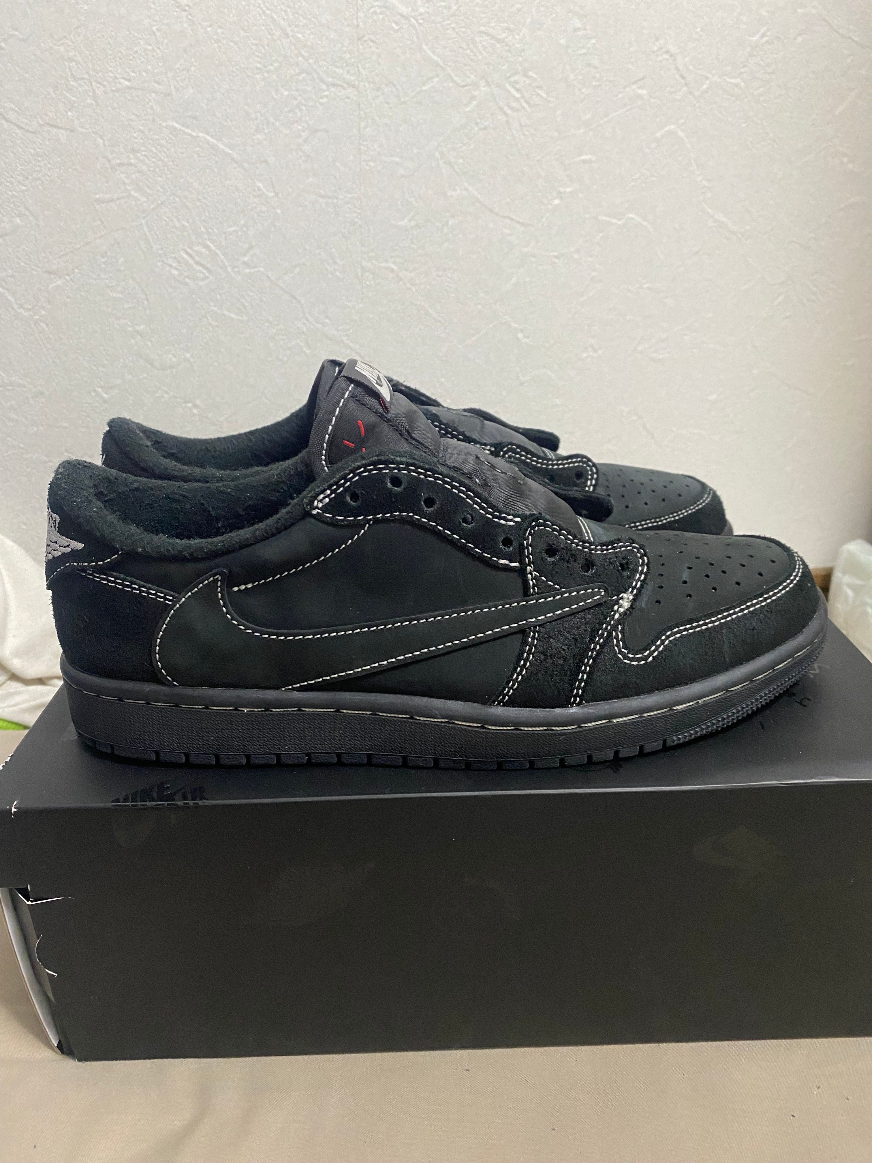 Travis Scott × Nike Air Jordan 1 Low OG SP "Black Phantom"