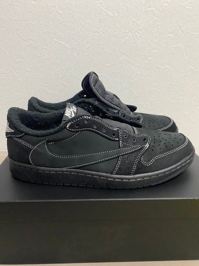 Travis Scott × Nike Air Jordan 1 Low OG SP "Black Phantom"