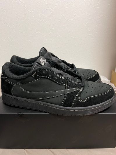 Travis Scott × Nike Air Jordan 1 Low OG SP "Black Phantom"