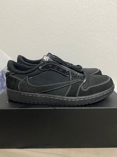 Travis Scott × Nike Air Jordan 1 Low OG SP "Black Phantom"