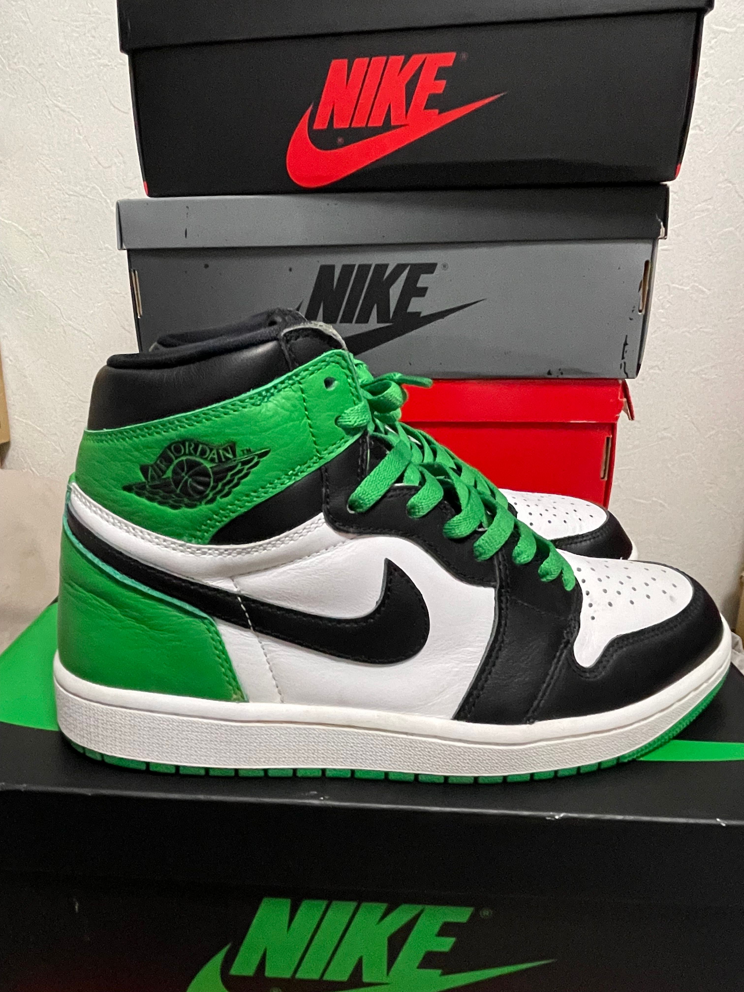 Nike Air Jordan 1 Retro High OG "Celtics/Black and Lucky Green" (2023)
