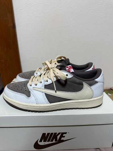 Travis Scott × Nike Air Jordan 1 Low OG SP "Reverse Mocha/Sail and Ridgerock"