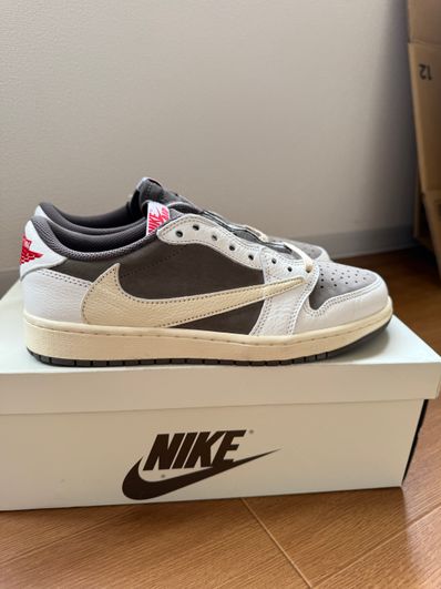 Travis Scott × Nike Air Jordan 1 Low OG SP "Reverse Mocha/Sail and Ridgerock"