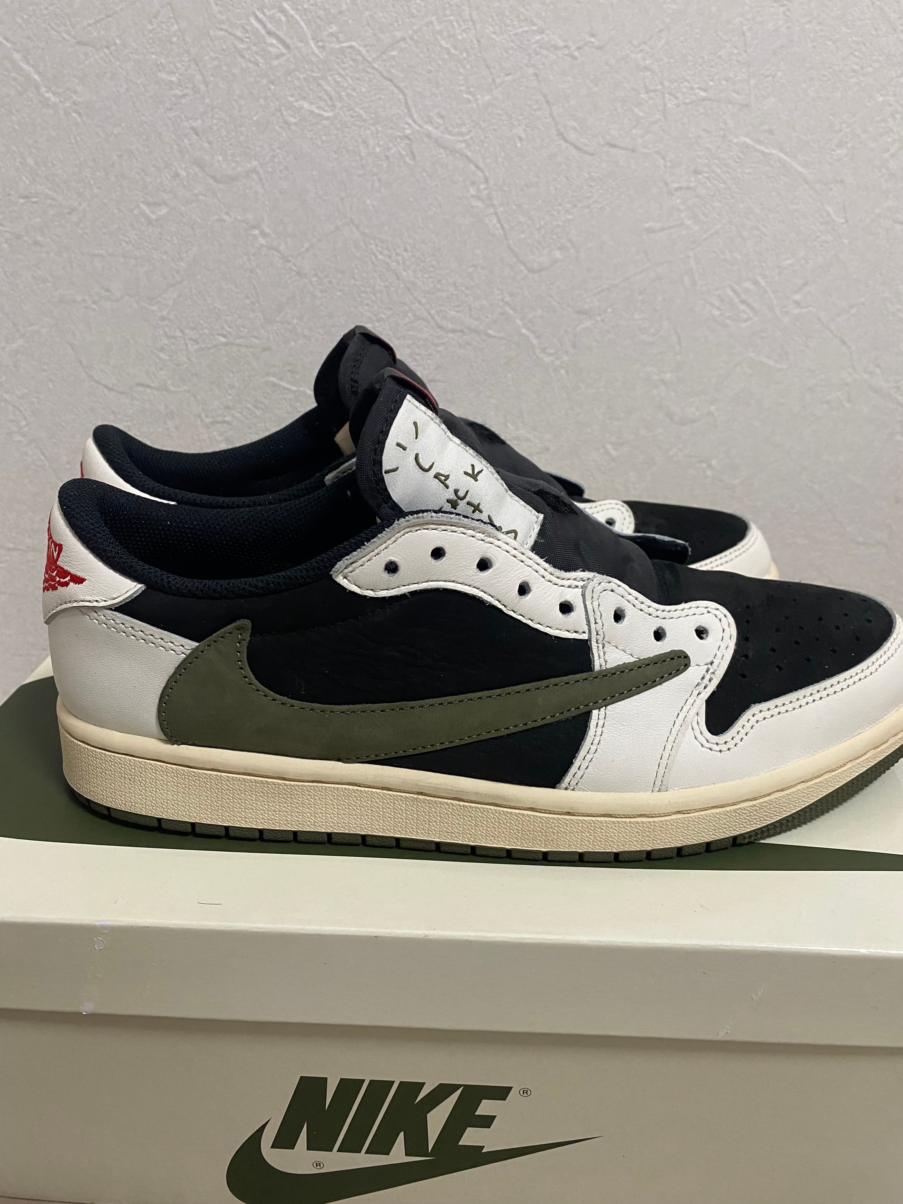 Travis Scott × Nike Women's Air Jordan 1 Low OG "Medium Olive"