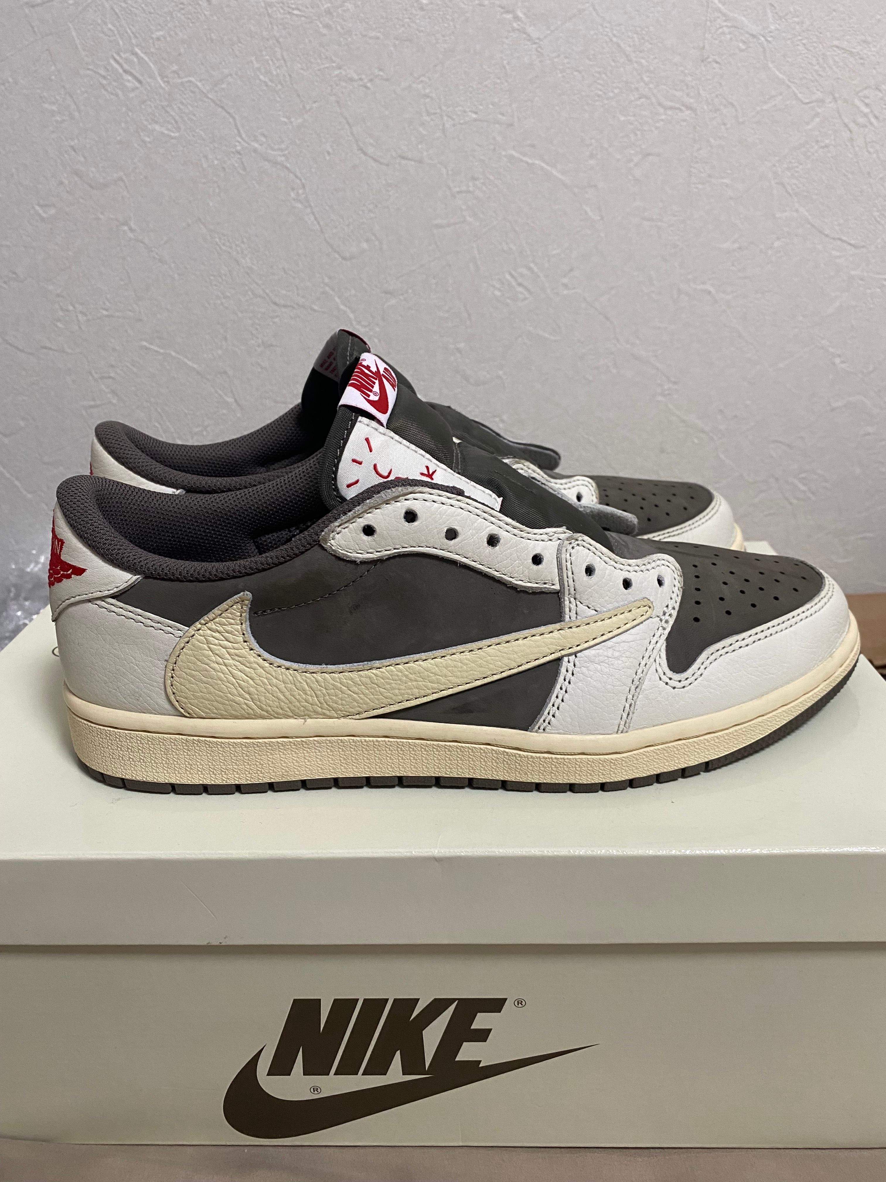 Travis Scott × Nike Air Jordan 1 Low OG SP "Reverse Mocha/Sail and Ridgerock"