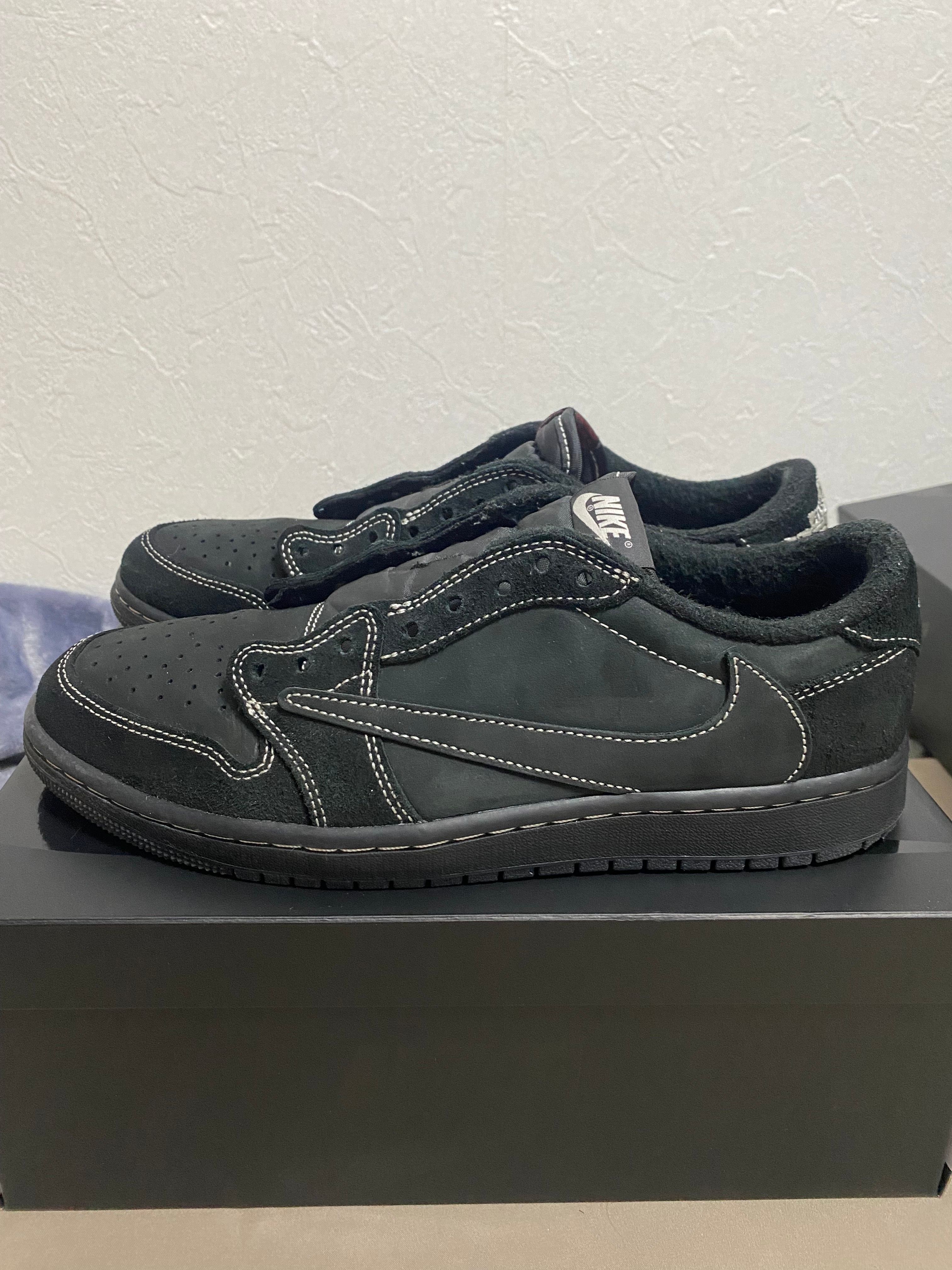 Travis Scott × Nike Air Jordan 1 Low OG SP "Black Phantom"