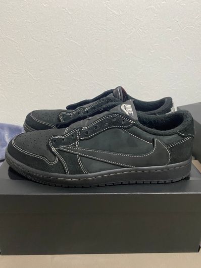 Travis Scott × Nike Air Jordan 1 Low OG SP "Black Phantom"