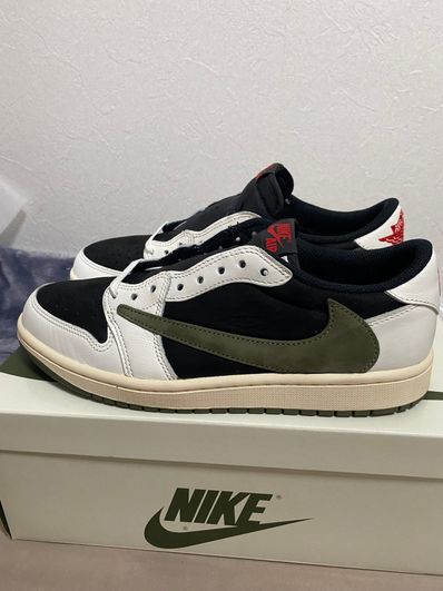 Travis Scott × Nike Women's Air Jordan 1 Low OG "Medium Olive"