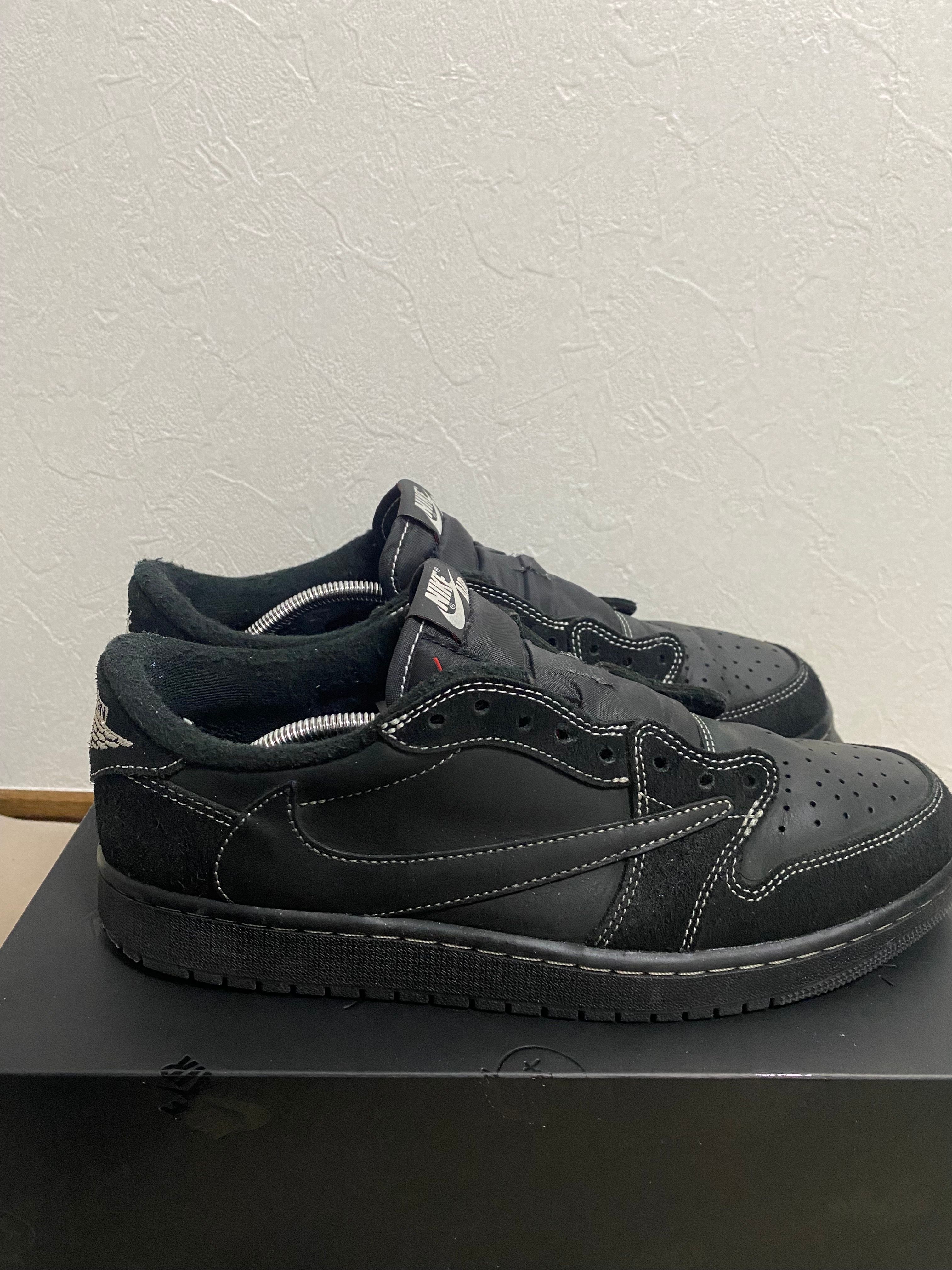 Travis Scott × Nike Air Jordan 1 Low OG SP "Black Phantom"