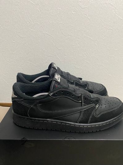Travis Scott × Nike Air Jordan 1 Low OG SP "Black Phantom"