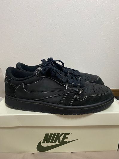 Travis Scott × Nike Air Jordan 1 Low OG SP "Black Phantom"