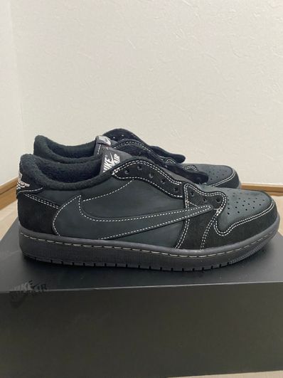 Travis Scott × Nike Air Jordan 1 Low OG SP "Black Phantom"