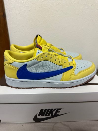 Travis Scott × Nike Women's Air Jordan 1 Retro Low OG "Canary"