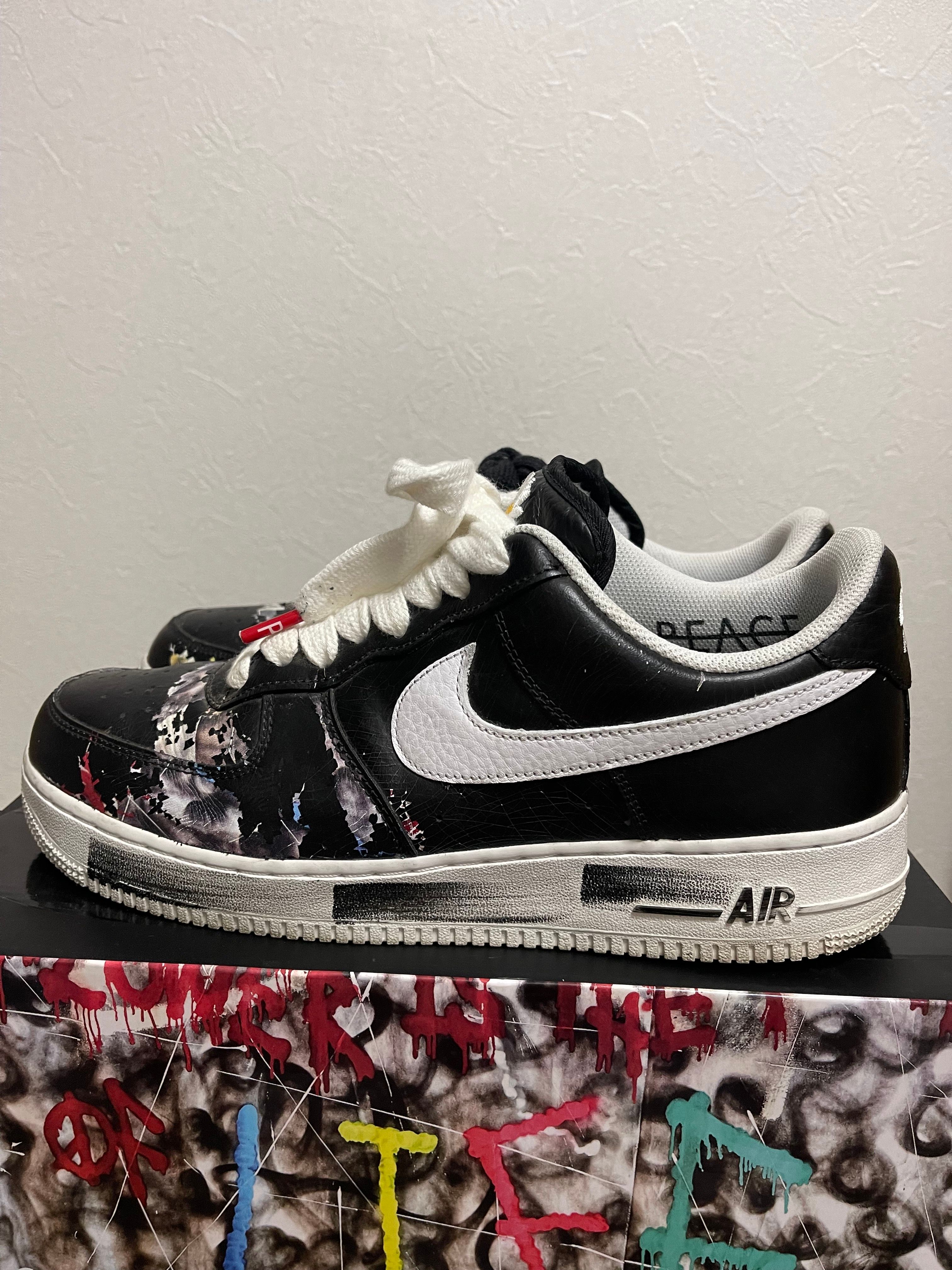 PEACEMINUSONE × Nike Air Force 1 Low Para Noise "Black" / G-DRAGON