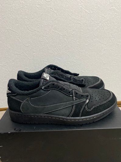Travis Scott × Nike Air Jordan 1 Low OG SP "Black Phantom"