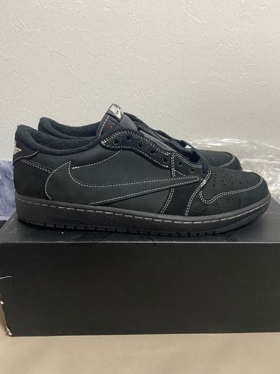 Travis Scott × Nike Air Jordan 1 Low OG SP "Black Phantom"
