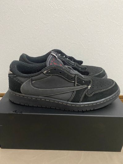 Travis Scott × Nike Air Jordan 1 Low OG SP "Black Phantom"