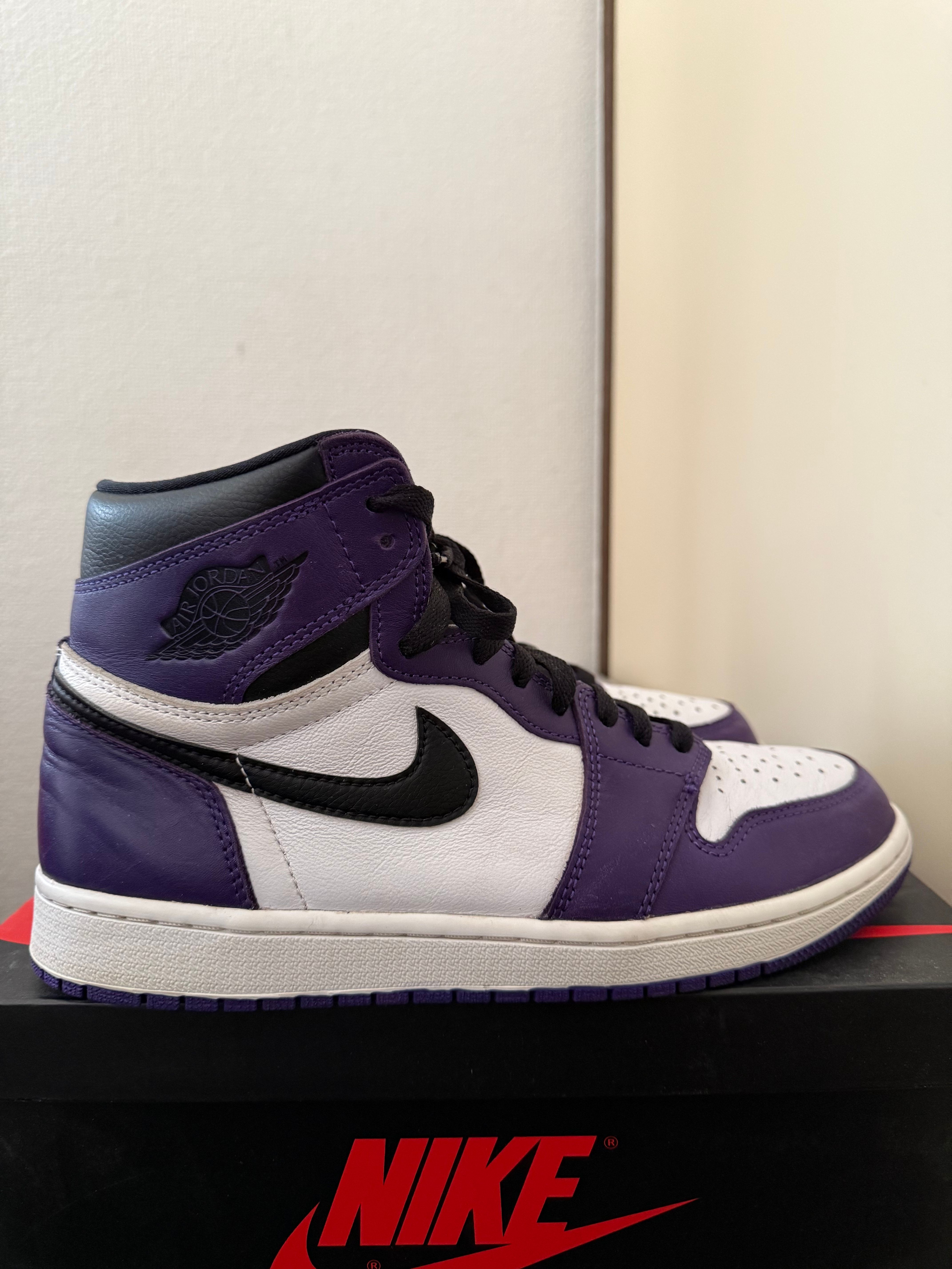 Nike Air Jordan 1 Retro High OG "Court Purple White/Black" (2020)   