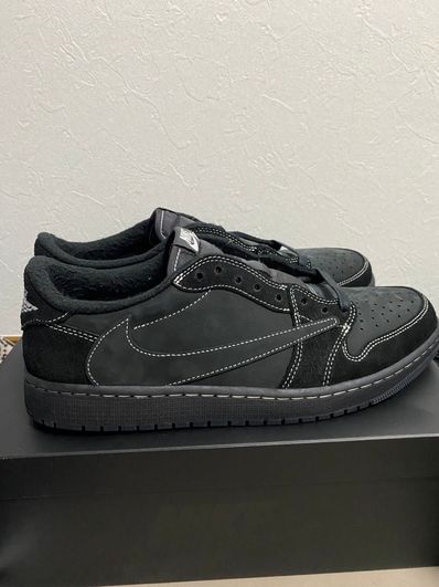 Travis Scott × Nike Air Jordan 1 Low OG SP "Black Phantom"