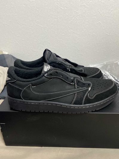 Travis Scott × Nike Air Jordan 1 Low OG SP "Black Phantom"