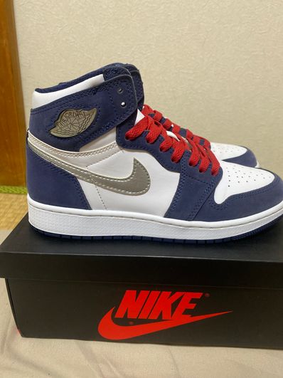 Nike GS Air Jordan 1 High OG CO.JP "Midnight Navy" (2020)(ブリーフケースなし)