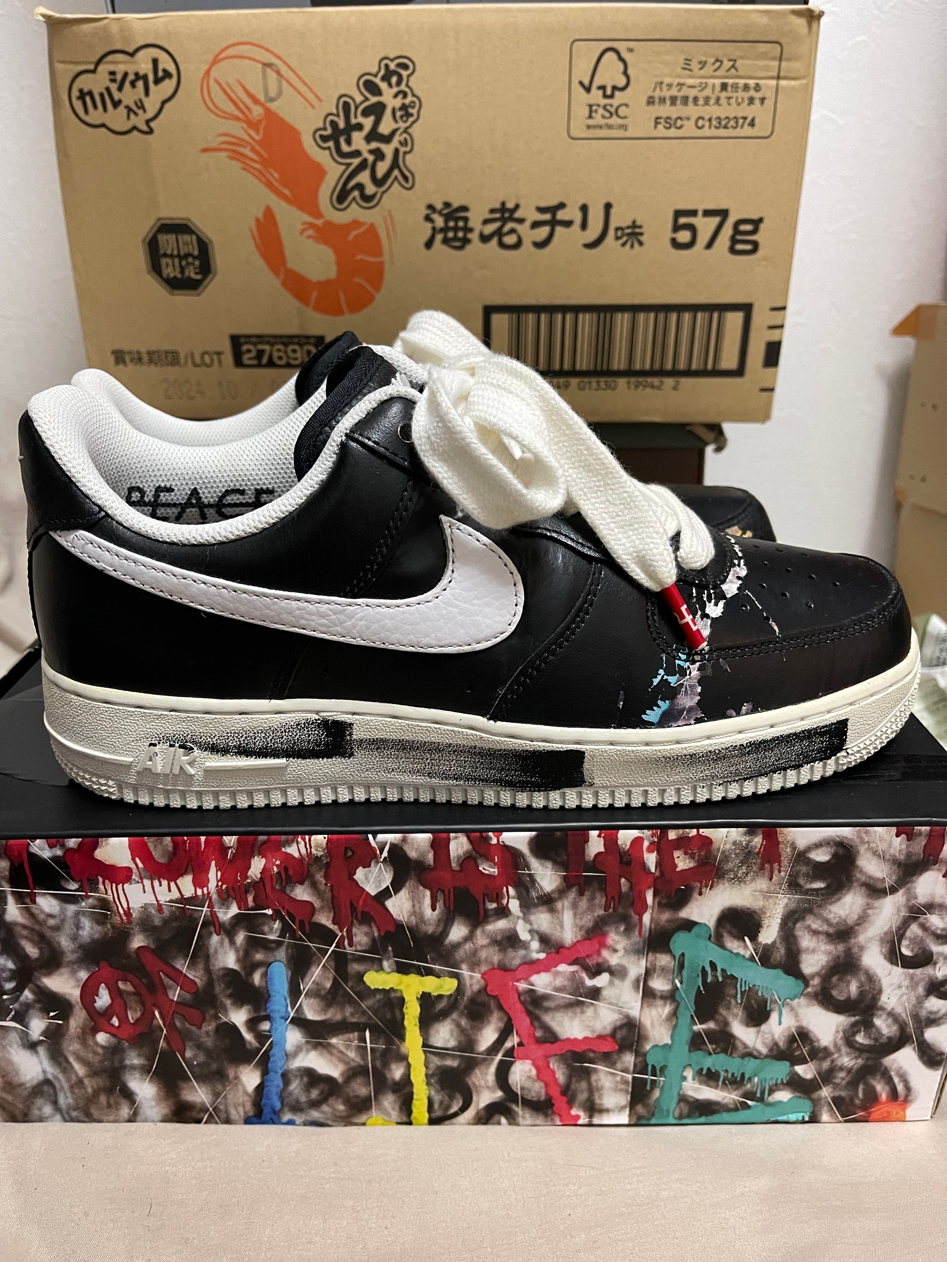 PEACEMINUSONE × Nike Air Force 1 Low Para Noise "Black" / G-DRAGON