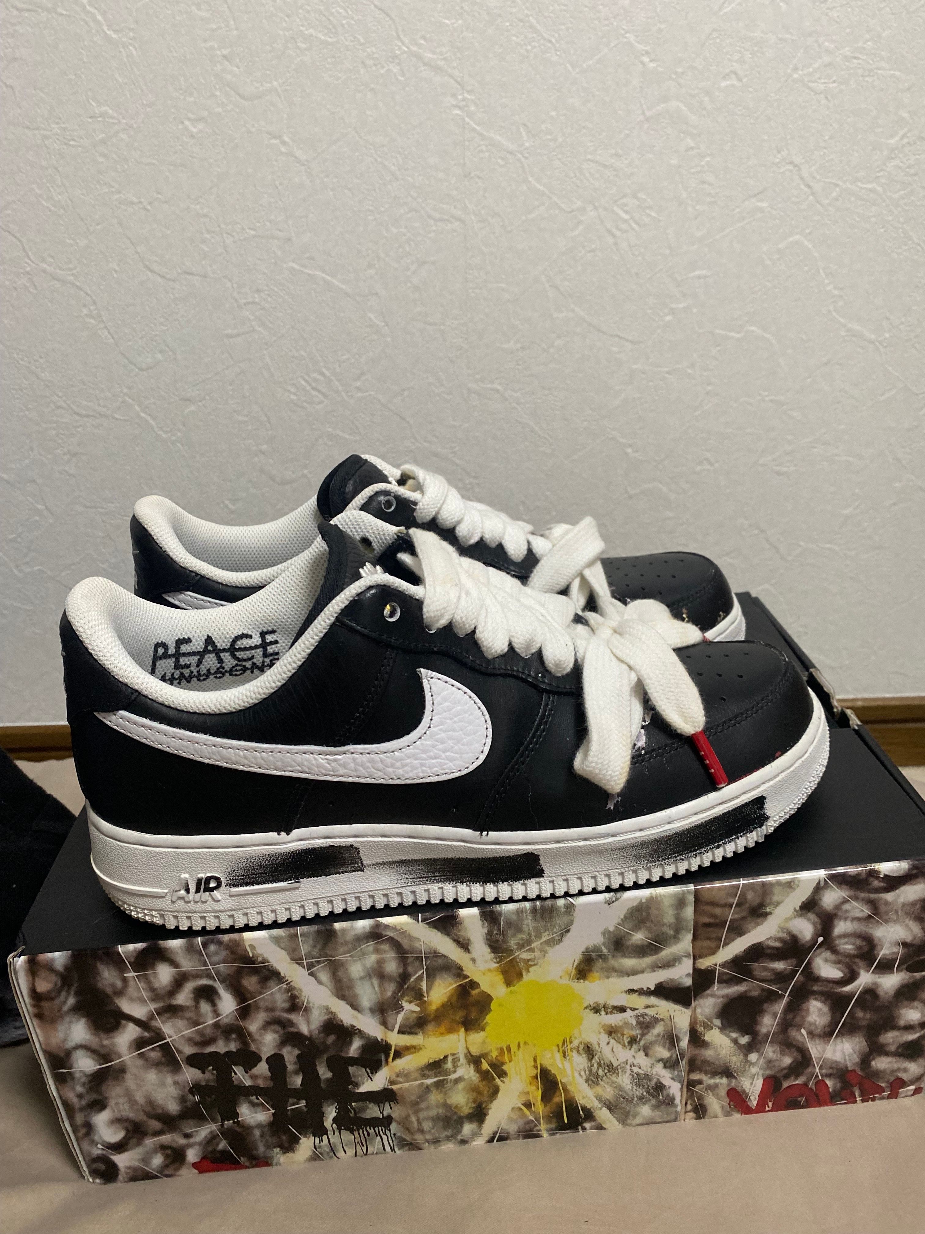 PEACEMINUSONE × Nike Air Force 1 Low Para Noise "Black" / G-DRAGON