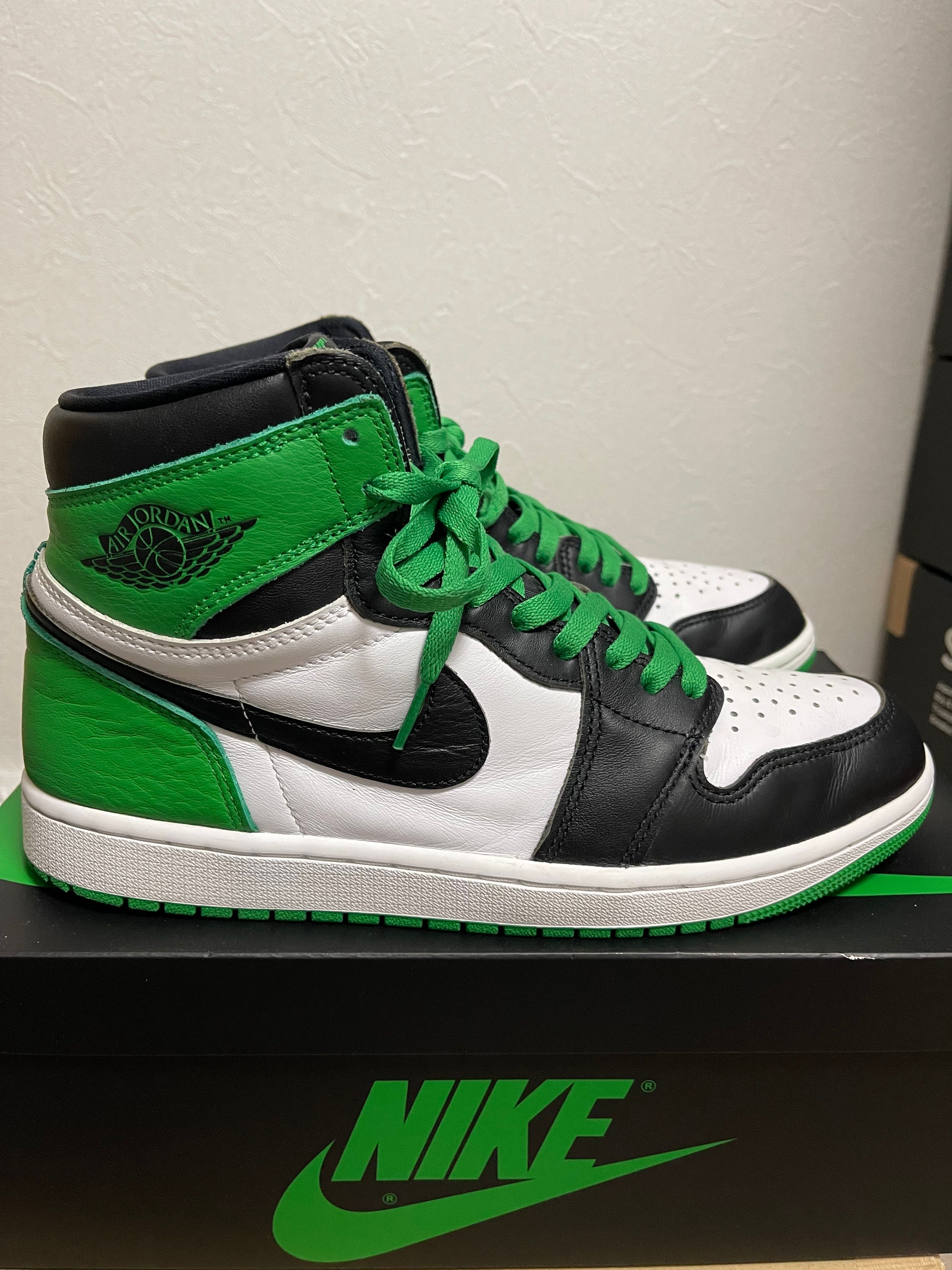 Nike Air Jordan 1 Retro High OG "Celtics/Black and Lucky Green" (2023)