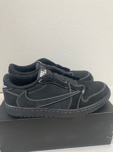 Travis Scott × Nike Air Jordan 1 Low OG SP "Black Phantom"