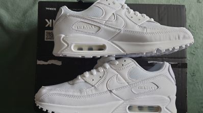 Nike Air Max 90 Recraft "Triple White"