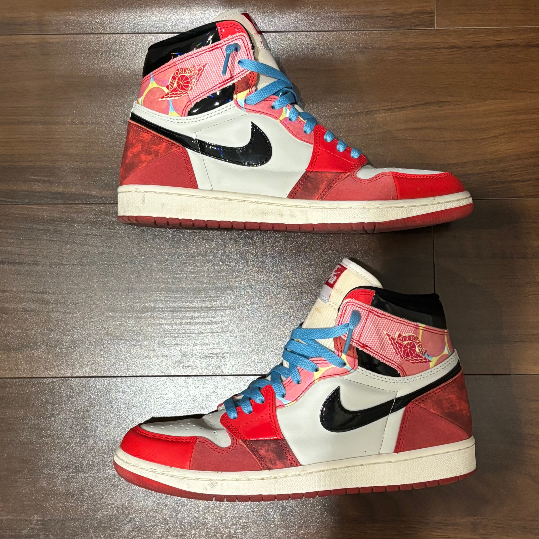 Spider-Man × Nike Air Jordan 1 Retro High OG SP "Spider-Man: Across the Spider-Verse/University Red"