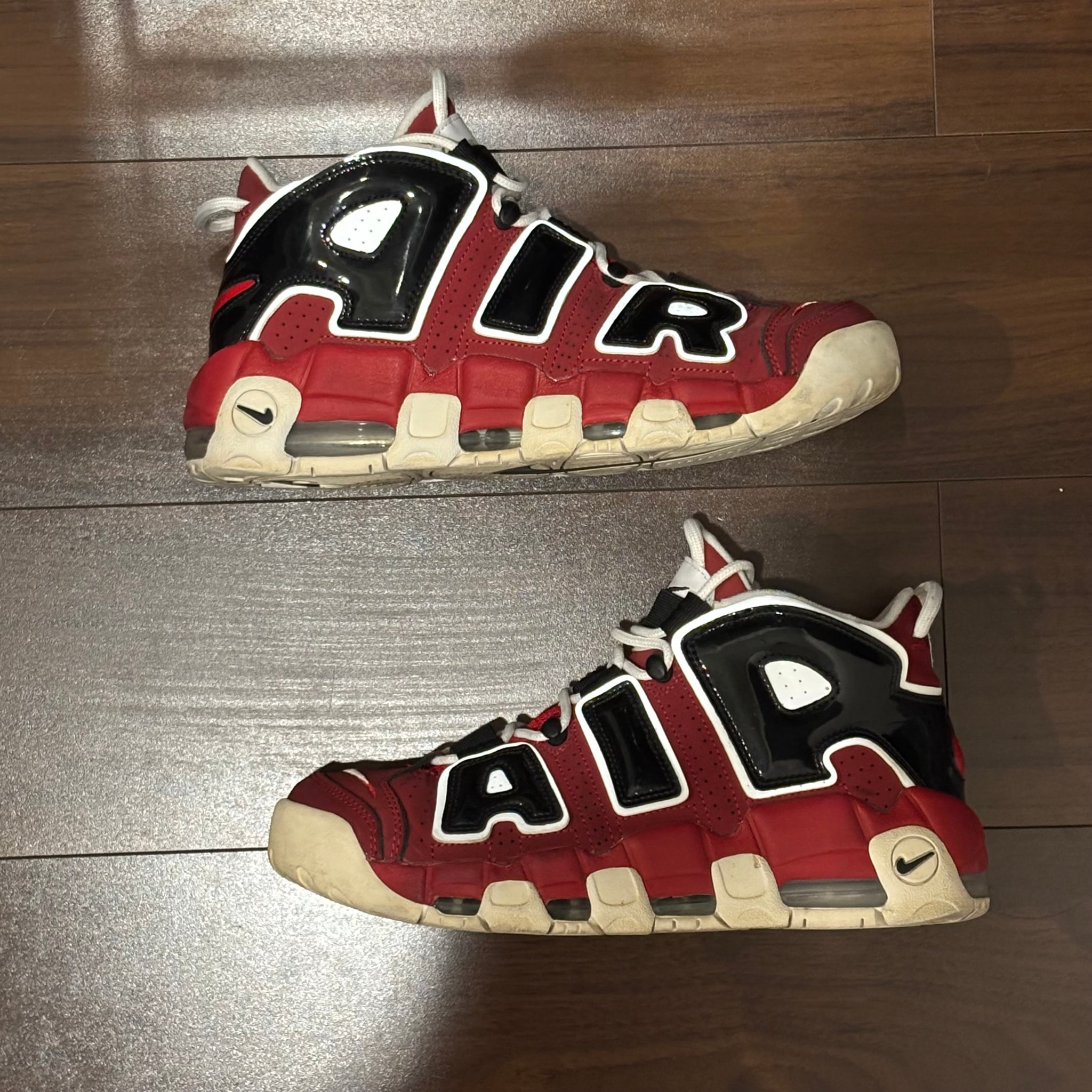 Nike Air More Uptempo ’96 "Black and Varsity Red" (2021)