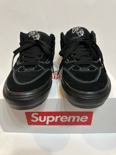 Supreme × Vans Half Cab "Black"