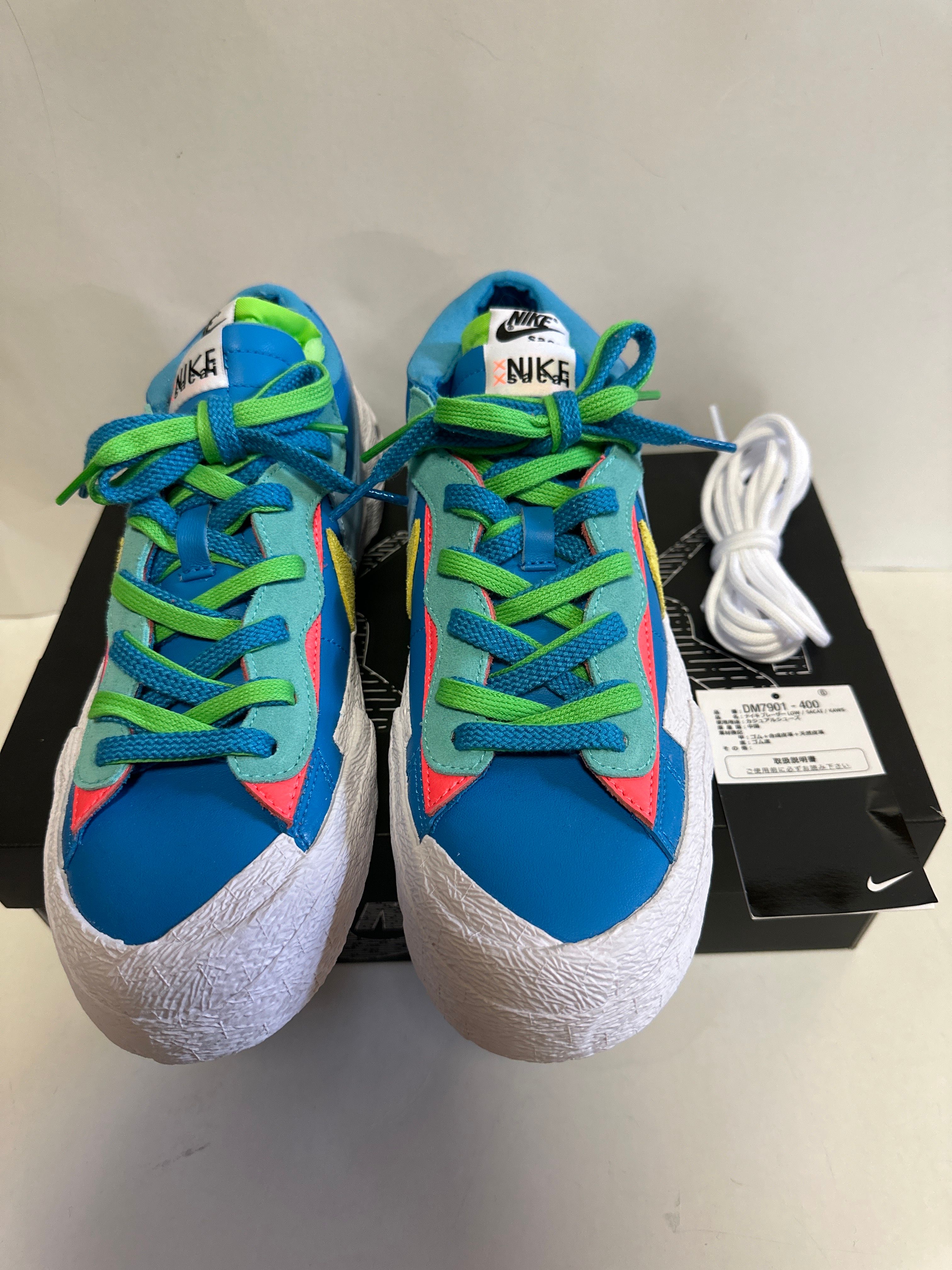 KAWS × sacai × Nike Blazer Low "Neptune Blue"